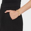 Chainlinked Pull-Tie Bracelet - A New Day™ Gold - 2 of 4