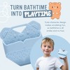 Sud Scrub Kids Body Scrubber, Antimicrobial Silicone Body Scrubber For Kids, Gentle Kids Bath Scrubber For Delicate Skin, Shower Fun For Kids - 3 of 4