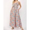 Women's Bow Detail Jumpsuit - Fate - 4 of 4