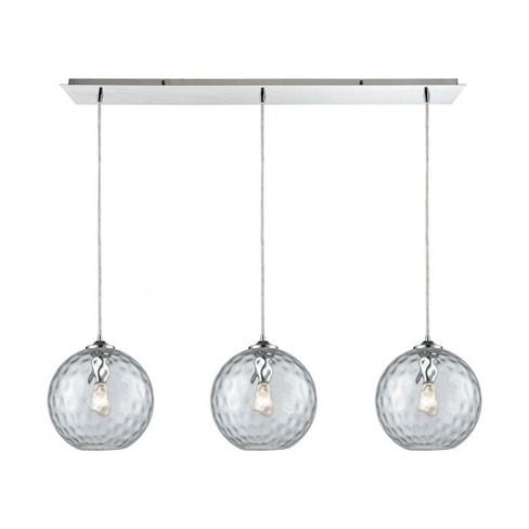 Elk Home Watersphere 3 - Light Chandelier in  Polished Chrome - image 1 of 1