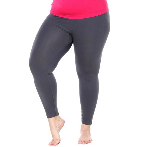 YOURS Plus Size Grey Stretch Leggings