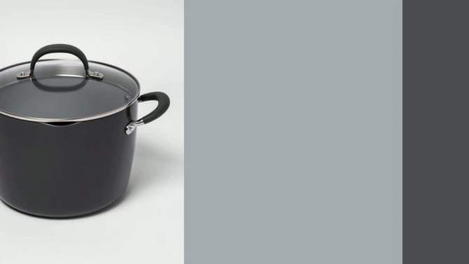 8qt Ceramic Non-Stick Coated Aluminum Stock Pot with Lid - Made By Design&#8482;, 2 of 5, play video