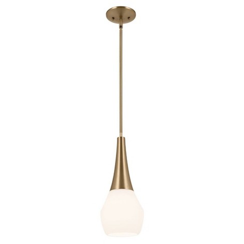 Orwell 1-Light Pendant in Brushed Champagne Bronze