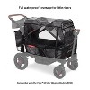 Radio Flyer Voya Rain Cover with Bag - Clear/Black - 2 of 4