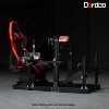 Dardoo F1 Sim Racing Cockpit with Red Ergonomic Seat. Enhanced Stability for Logitech G29, Thrustmaster T300 & Fanatec.Not Include Wheel, Pedal - 2 of 4