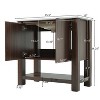 Christopher Knight Home Raisa 35" Modern Bathroom Vanity with Rectangle Ceramic Sink and Open Shelf - 4 of 4