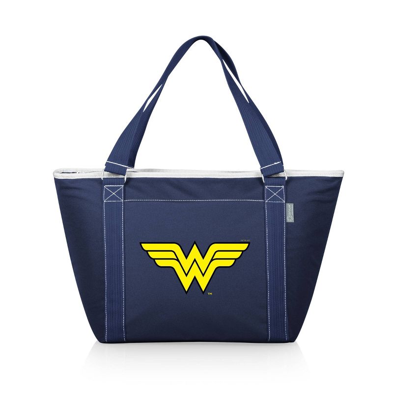 Picnic Time Wonder Woman Topanga 19qt Cooler Tote Bag - Navy Blue, 1 of 7