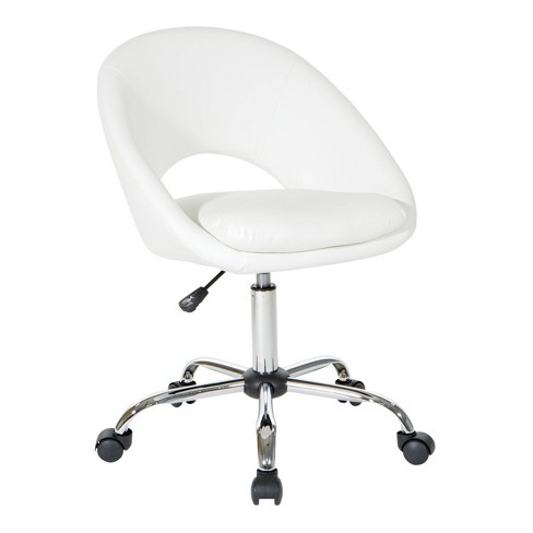 Milo Office Chair White - Osp Home Furnishings : Target