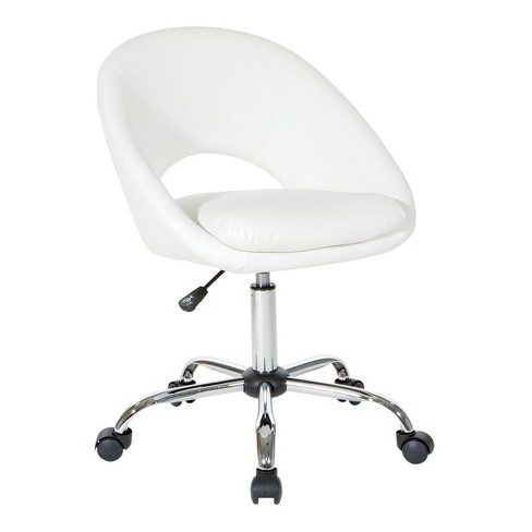 Target white store desk chair