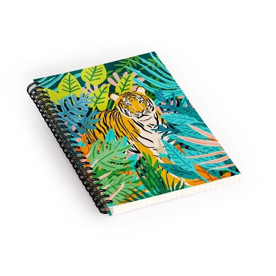83 Oranges Only 3890 Left Spiral Notebook - Deny Designs