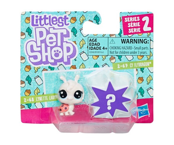 Littlest Pet Shop Lynette Ladyfly & Cy Flydragon