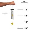 Woodstock Wind Chimes Signature Collection  Woodstock Chakra Chime  17'' Wind Chime for Outdoor Garden DÃƒÂ©cor - 4 of 4