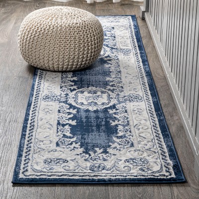 Rosalia Cottage Medallion Indoor Area Rug - JONATHAN Y