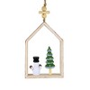 Ganz 4.5 Inch Santa/Snowman House Ornament Christmas Tree Ornament , Beads Holiday Star (1PC) - 2 of 3