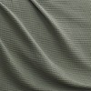 Cannon 50"x60" Heritage Cotton Waffle Throw Green - 3 of 3