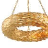 Crystorama Lighting Broche 6 - Light Pendant in  Antique Gold - 3 of 4