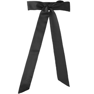 Allegra K Women's Skinny Solid Color Long Scarves Neckerchief 77.17" X1.97" - 1 of 4
