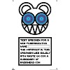 Trends International Radiohead - Blue Bear Specimen Unframed Wall Poster Prints - 4 of 4