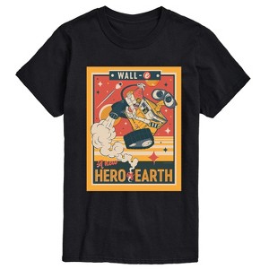 Men's - WALL-E - New Hero of the Earth Short Sleeve Graphic T-Shirt - 1 of 4