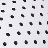 white black polka dot
