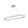 Elegant Lighting Bowen 1 - Light Chandelier in  Satin Gold - 2 of 4