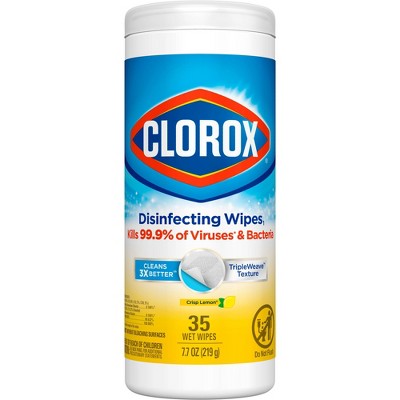 Clorox Lemon Free & Clear Wipes - 75ct : Target