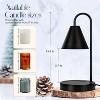 FAAYFIAN Adjustable Candle Warmer Lamp with Timer,Wood Base Metal Shade,Birthday Gifts for Women Mom - 4 of 4
