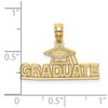 Black Bow Jewelry 14k Yellow Gold Graduate Charm - 4 of 4