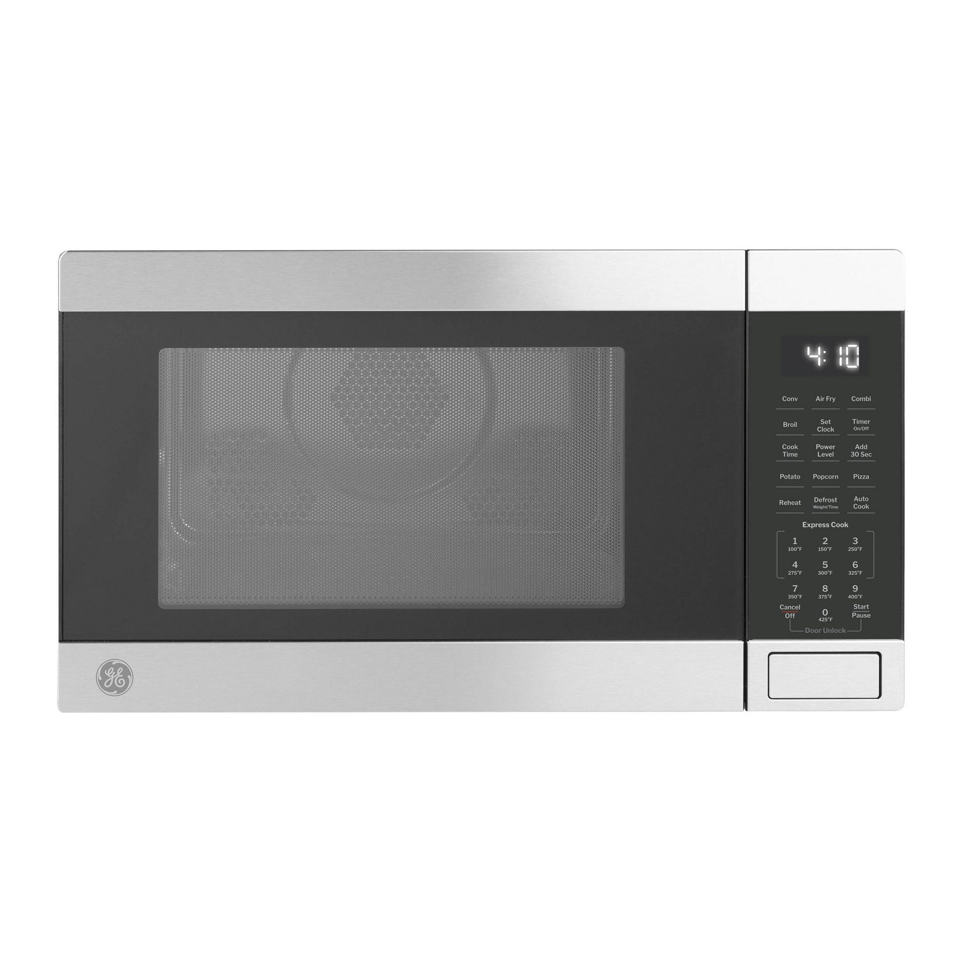 GE Appliances 1.0 cu ft Countertop Convection Microwave Oven with Air Fry Stainless Steel