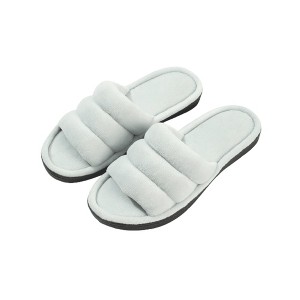 Roxoni Women's Coral Fleece Slippers with Cotton-Filled Comfort - 1 of 4