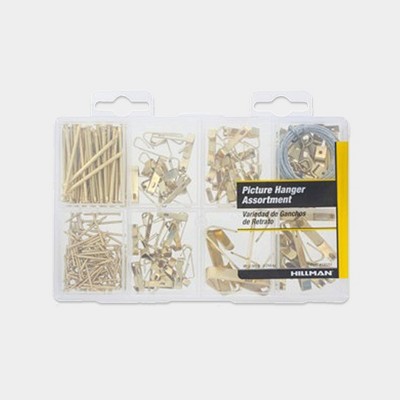  Picture Hangers Adhesive - 10 Pack - Plastic Sawtooth  Adhesive Picture Hanger - Foamboard Hanger