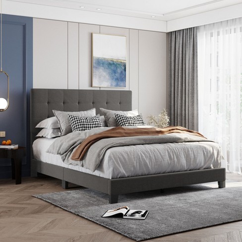 Grey deals queen bed