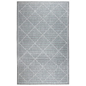 Liora Manne Malibu  Indoor/Outdoor Rug  Aqua.. - 1 of 4