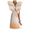 Pavilion Gift Company - Grandmother - 4.5" Angel Ornament Holding Flowers - Tree Ornaments - 4 of 4