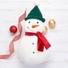 The Lakeside Collection Christmas Shaped Accent Pillows - Snowman - 2 of 3