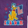 Men's - Disney - Pluto USA Flag Short Sleeve Graphic T-Shirt - 2 of 4