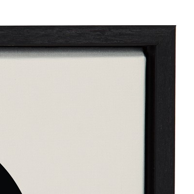 24" x 18" Colorful Tropical Kookaburra Canvas Art with Black Frame