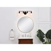 Elegant Lighting Serif 4 light black Wall Sconce - 2 of 4