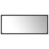 vidaXL Bathroom Mirror Gray 35.4 in.x0.6 in.x14.6 in. Engineered Wood - 2 of 4