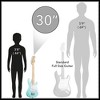 Ashthorpe 30-Inch Beginner Electric Guitar with Amplifier, Kids Basic Starter Kit with Gig Bag and Accessories - 2 of 4