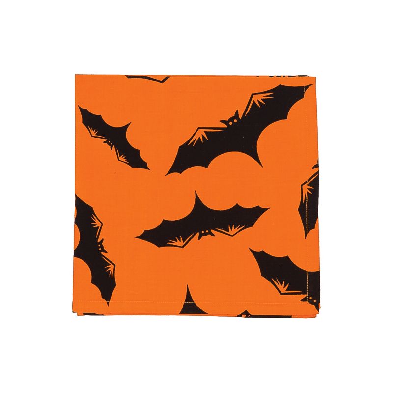 C&F Home Batty Halloween Cottion Napkin Set of 6, 2 of 8