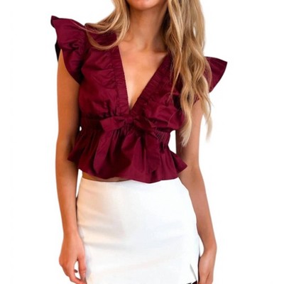 Women's Kirby Babydoll Top - day + moon