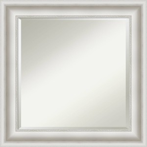 Parlor Framed Bathroom Vanity Wall Mirror White - Amanti Art - 1 of 4