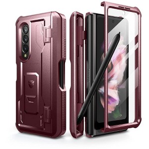 Dexnor Shielder Series Case for Samsung Galaxy Z Fold 3(2021), Military-Grade Full-Body Shockproof Rugged Bumper Case Cover - 1 of 3