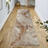 Modern Abstract Marble Indoor Area Rug or Runner by Blue Nile Mills - image 2 of 4