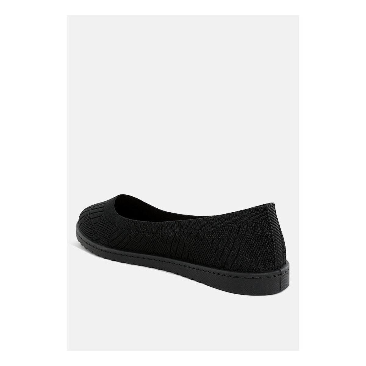 Обувь London Rag Womens Lubna Knitted Flat Ballet Flats 7 — фото 3