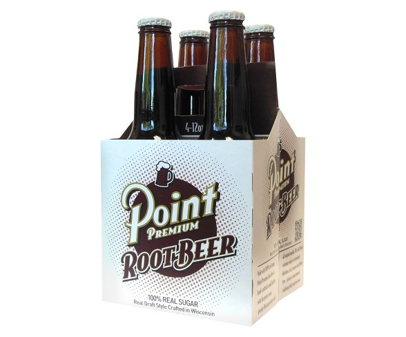 Point Root Beer - 4pk/12 fl oz Glass Bottles