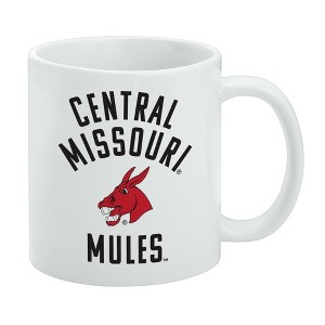 University of Central Missouri Mules Ceramic Coffee Mug Novelty Gift Mugs for Coffee Tea and Hot Drinks 11oz White - 1 of 4