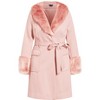 CITY CHIC | Women's Plus Size Make Me Blush Coat - blush - 12 Plus - 3 of 3