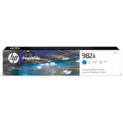 HP Inc. 982A Cyan Original PageWide Cartridge, ~8,000 pages, T0B23A